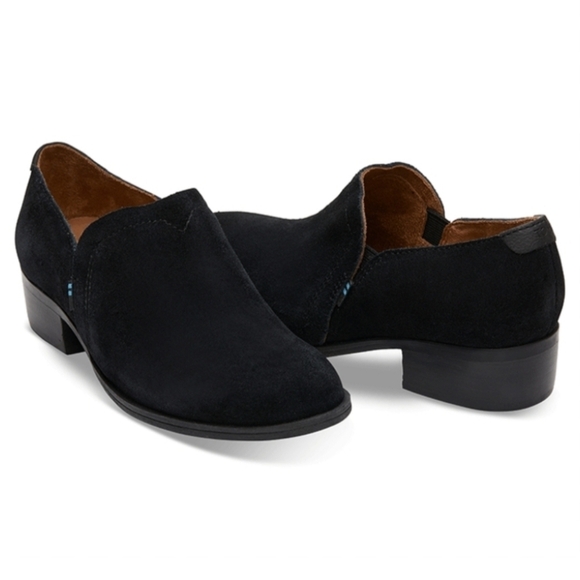 Toms Shoes - TOMS Shaye Slip On Suede Shoetie